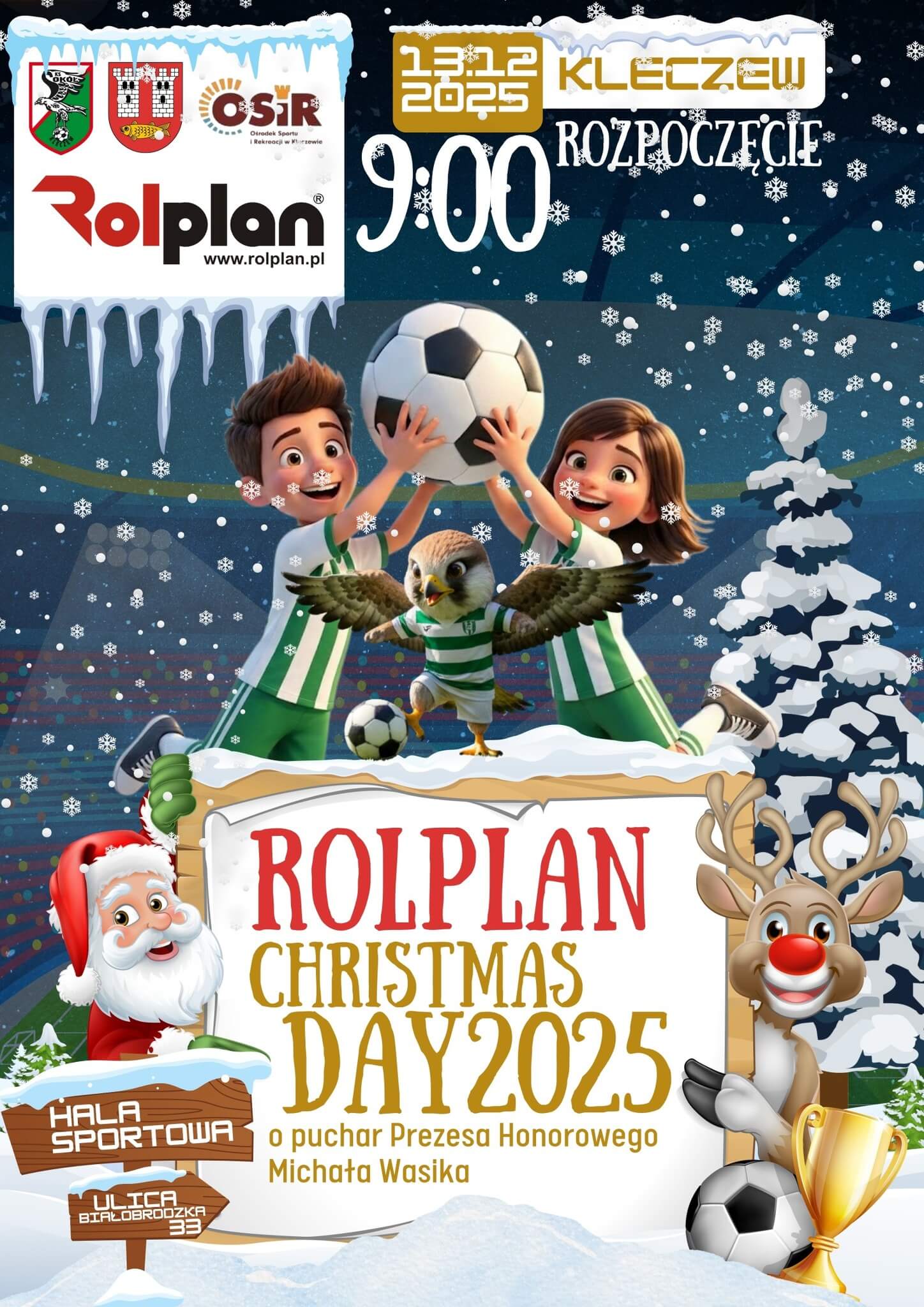 Turniej mikołajkowy. Zapraszamy!