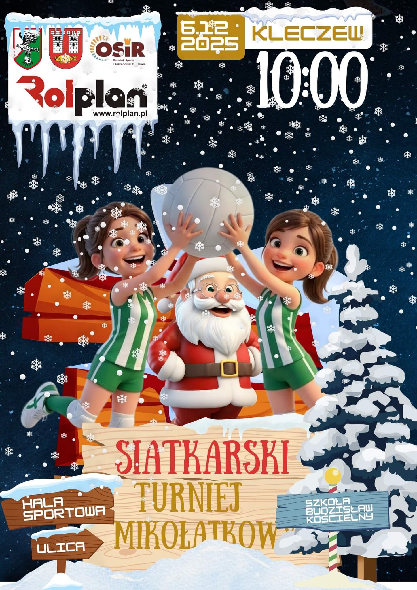 Siatkarski Turniej Mikołajowy