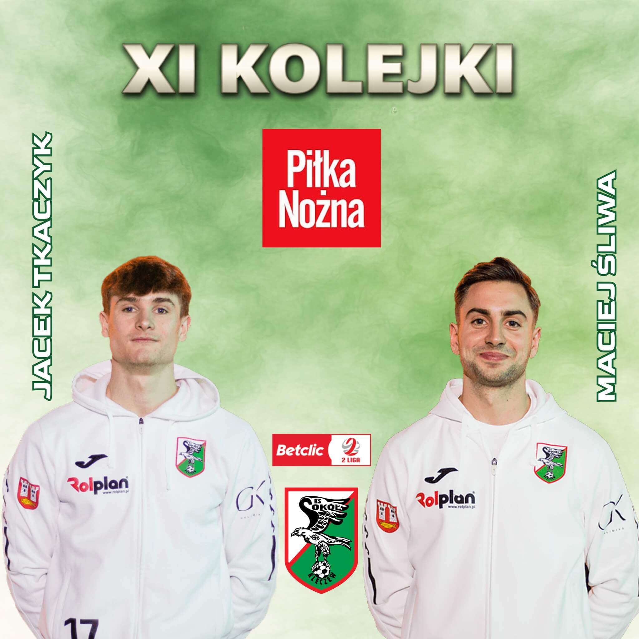 Sokół Kleczew z podwójnym wyróżnieniem w jedenastce kolejki!